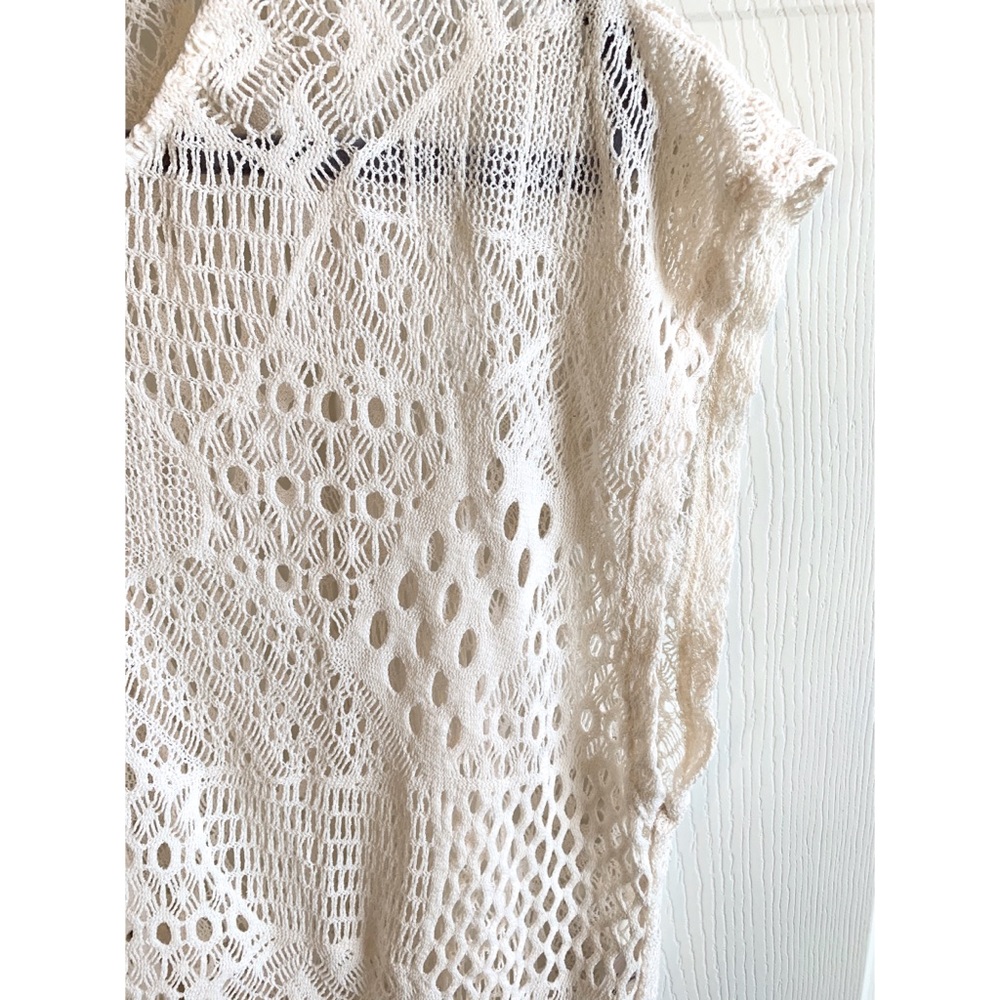 White Crochet Top - Picture 2 of 5